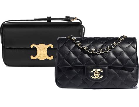 celine vs chanel handbags